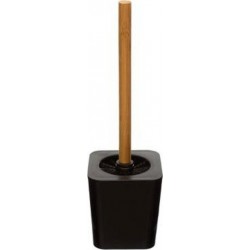 NC Brosse Wc bambou Noir 38cm Noir