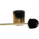 NC Brosse Wc Imprimée orbella 40cm Noir