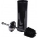 NC Brosse Wc En Métal vitamine Ii 37cm Noir