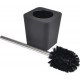 NC Brosse Wc Soft Touch vitamine 39cm Noir