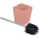 NC Brosse Wc Soft Touch vitamine 39cm Corail