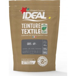 Ideal Teinture Textile Gris 0.35 Kilogramme