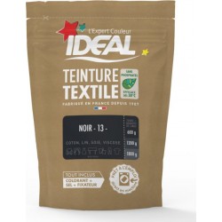 Ideal Teinture Textile Noire 0.35 Kilogramme