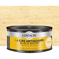 Clair Cire En Pâte Meuble Et Objets Antiquaire Black Bison® Liberon, Chêne 0.5L