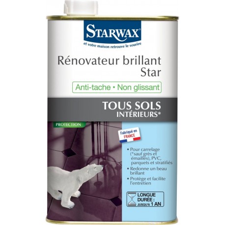 Rénovateur Sol Intérieur Star Starwax 1L