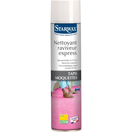 Nettoyant Raviveur Tapis Moquettes Starwax 0.6L