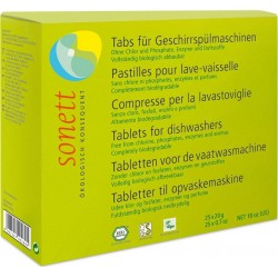 NC Sonett Pastilles Pour Lave-vaisselle 25 Tablettes De 20g les 20 cubis