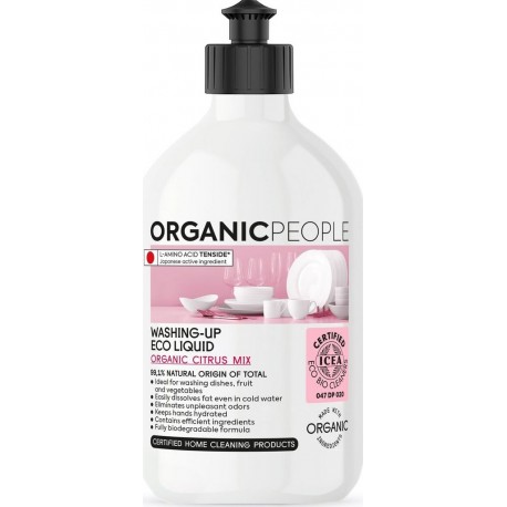 NC Organic People Mélange D'agrumes Liquide Pour Lave-vaisselle Écologique 500ml