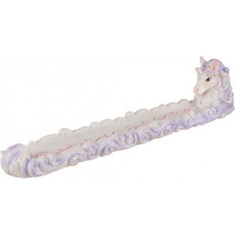 Boite Encens Attrape Cendre Licorne Violet