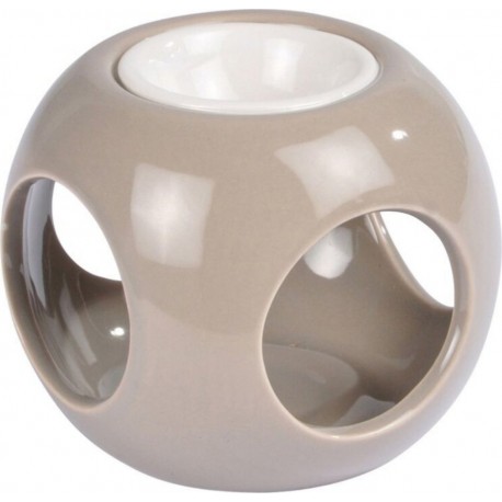 NC Brule Parfum Rond 9.5 X 8.5 Cm Taupe