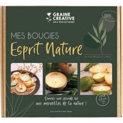 NC Kit Diy Bougies Esprit Nature