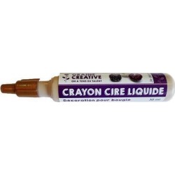 NC Crayon Cire Liquide Pour Bougie Doré