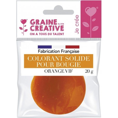 NC Colorant Solide Pour Bougie 20 G Orange