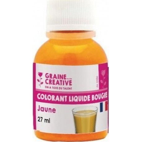 NC Colorant Pour Bougie 27 Ml Jaune