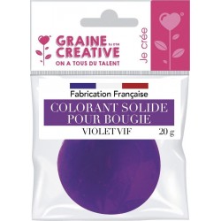 NC Colorant Solide Pour Bougie 20 G Violet