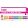 NC 5 Colorants Pour Bougie Jaune-rouge-bleu-vert-violet