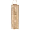 NC Bougeoir Suspendu Porte-bougie Bambou Naturel Décoration Extérieur Dec020009