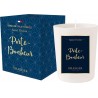 Draeger Bougie Parfumée En Verre Cire Végétale Porte-bonheur Bleu Foncé