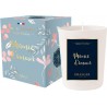 Draeger Bougie Parfumée En Verre Cire Végétale Mamie D’amour Bleu Foncé