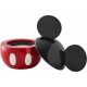 Disney Bougeoir Mickey Mouse Collector Rouge Et Noir