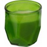 NC Bougie Dans Pot En Verre Vert 9x9x9.5 Cm