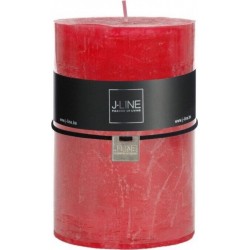 NC Bougie Cylindrique 120h En Paraffine Fuchsia 10x10x15 Cm