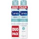 SANEX Déodorant Anti-Transpirant 48H Anti-Irritation Active Freshness Dermo lot de 2 sprays de 200ml