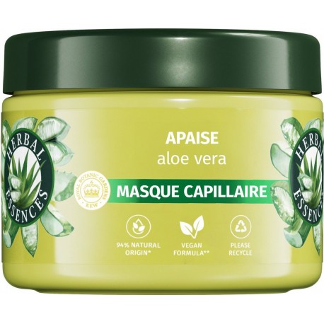 HERBAL ESSENCES Masque Cheveux à l'Aloe Vera 500ml