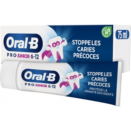 ORAL Dentifrice Junior 6 à 12 Ans B le tube de 75ml