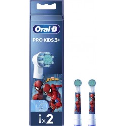 ORAL Brossettes Enfants Spiderman - B les 2 brossettes