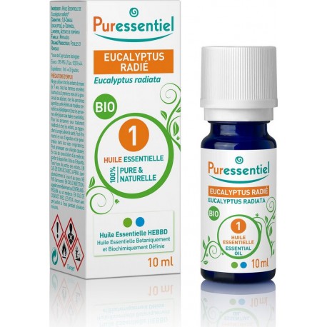 PURESSENTIEL Huile essentielle eucalyptus radié bio 30ml