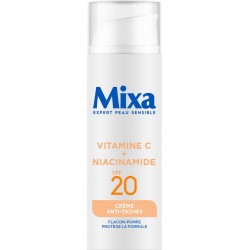 MIXA Soin Corps Crème Anti-Tâches à a Vitamine C et Niacinamide SPF20 50ml