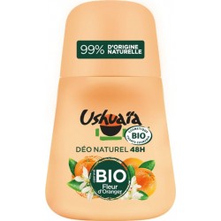 USHUAIA Déodorant à la Fleur d'Oranger le roll-on de 50ml