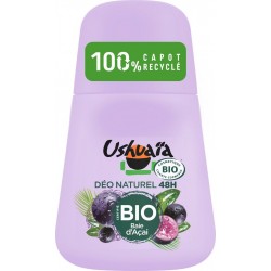 USHUAIA Déodorant aux Baie d'Açai Bio le roll-on de 50ml