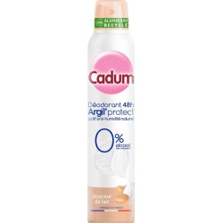 CADUM Déodorant Argil Protect 0% Alcool 48H 200ml