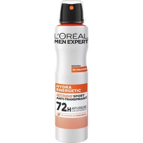 MEN EXPERT Déodorant Hydra Energetic Extreme Sport 72H 150ml