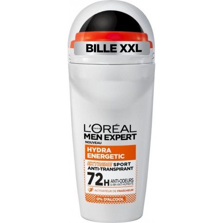 MEN EXPERT Déodorant Hydra Energetic Extreme Sport 72H le rolle-on de 50ml