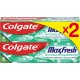 COLGATE Dentifrice Cristaux Net et Protection lot de 2 tubes de 75ml