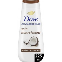 DOVE Crème Douche Soin Nourrissant à la Coco & Amande 225ml