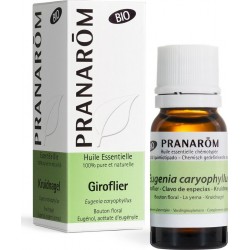 PRANAROM Huile Essentielle de Giroflier Bio 10ml