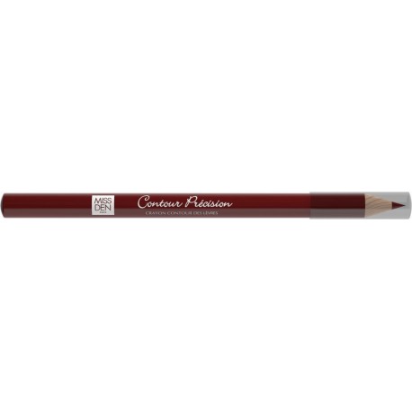 MISS DEN Crayon à Lèvres couleur Bordeaux le crayon à lèvres