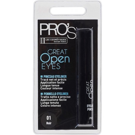 PRO Pinceau eyeliner Great Open Eyes noir 01 'S l'eyeliner