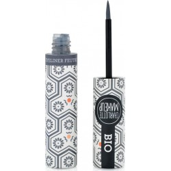 CHARLOTTE MAKE UP BIO Eyeliner Feutre Tracé Haute Préceision Et Modulable Gris Bio le eyeliner