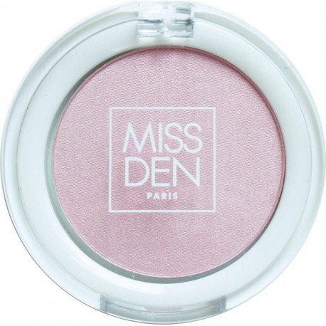 MISS DEN Ombre à Paupières Satin Rose l'ombre à paupières