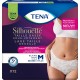 TENA Culottes Fuites Urinaires Taille Basse Protection Totale Taille M Blanc Silhouette pack de 12 culottes