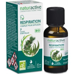 NATURACTIVE Huiles Essentielles Respiration aux 7 Huiles Essentielles Bio 30ml