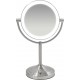 MIR Miroir grossissant sans fil & illuminé - 8160 Argent HOMEDICS le mirroir grossisant