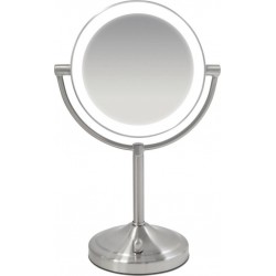 MIR Miroir grossissant sans fil & illuminé - 8160 Argent HOMEDICS le mirroir grossisant