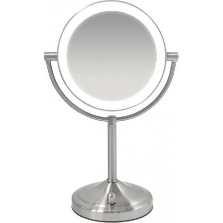 MIR Miroir grossissant sans fil & illuminé - 8160 Argent HOMEDICS le mirroir grossisant