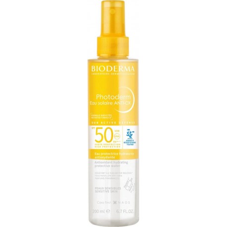 OX SPF BIODERMA Protection Solaire Corps Eau Solaire Anti-OX SPF 50 BIODERMA 200ml